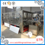 factory price 2000bph small capacity carbonated drinking water filling line /beverage drinking filling machine for linear type in Cyprus