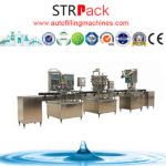 3 in 1 Glass Bottle Wine Filling Machine in Montreal