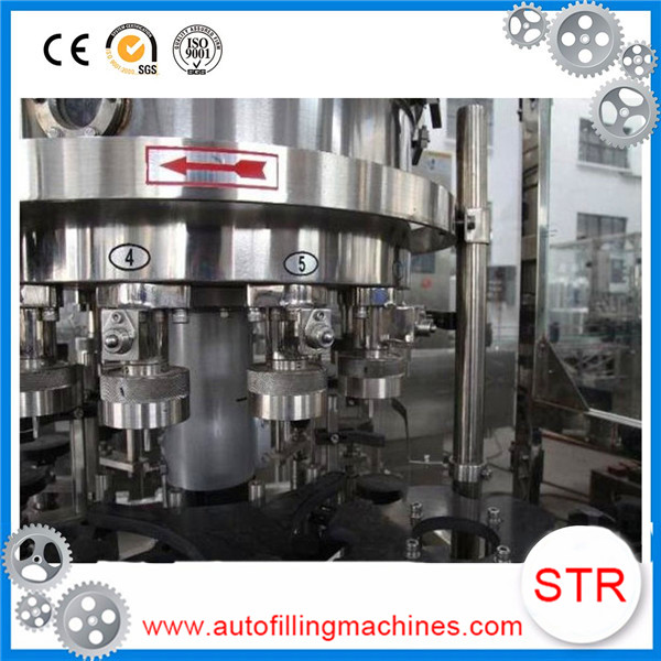 Eight-head scale automatic stainless steel 5 gallon mineral water filling machine in Belgium