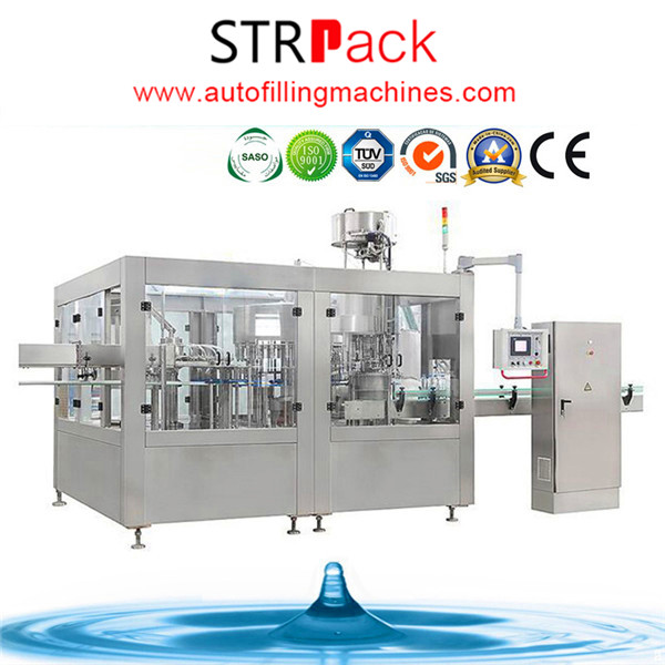 PET bottle pure water/mineral water flushing/filling/capping 3 in 1 Machine (CGF 16-12-6) in Chile