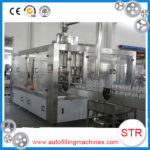 STRPACK bottle lifting machine of 5 gallons pure water filling machine/water production line in Belgium