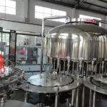 Automatic 1000ml PET /glass bottle milk drink/ juice/ water filling capping machine