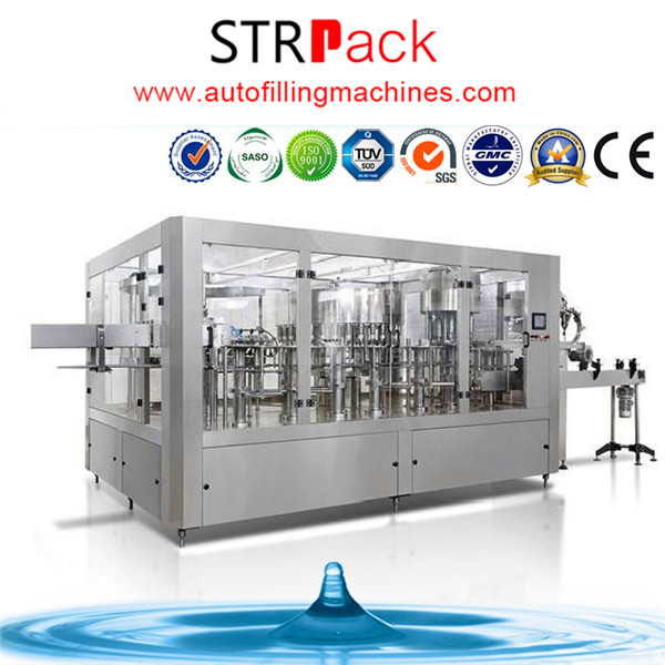 Full automatic PET bottle Pure/Spring/Mineral/Still water filling line/plant