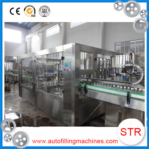 STRPACK Manufacture Beverage Glass Bottle Filling Machine in London