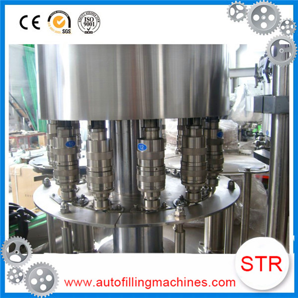 2017 hot sales fruit juice washing filling capping production line