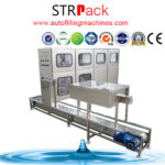 Mineral water filling machine for PET or Glass bottle in Canada