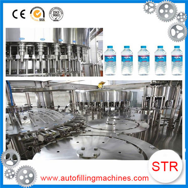 STRPACK Stainless Steel Washing Filling Capping Bottle Water Filling Machine in Belgium