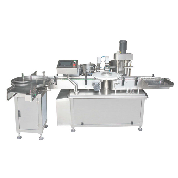 Vial Filling and Capping Machine